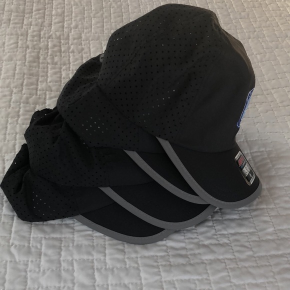 BNWOT Set of 4 Gray OTTO baseball-style caps for poolside, work, golf, etc! - Picture 9 of 9